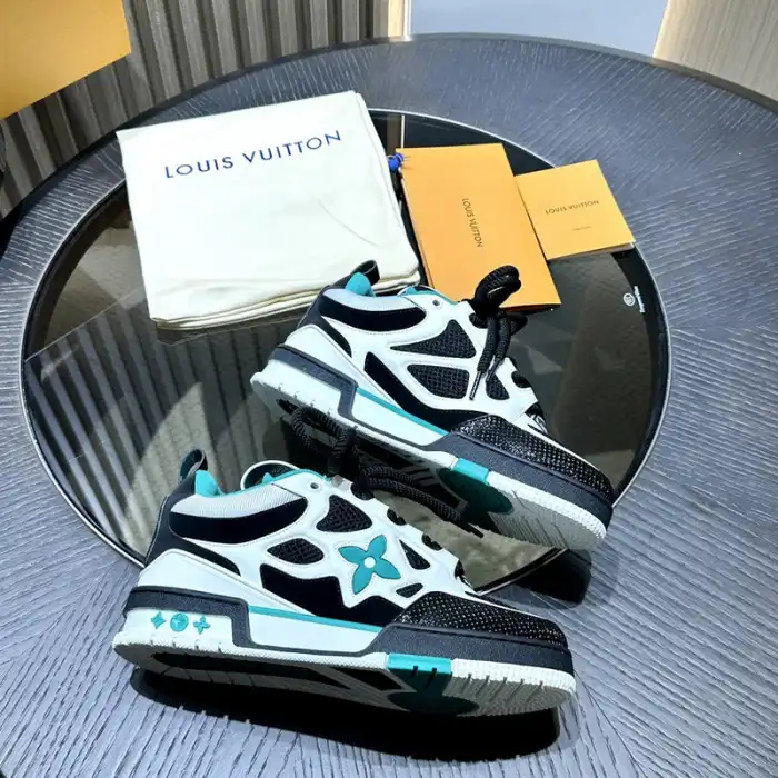 1st Kicks Shoes LV SKATE SNEAKER 24120903 0124