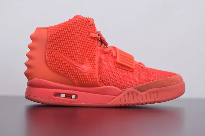 1st Kicks Shoes Nike Air YEEZY 2 Red October 508214-660 0119