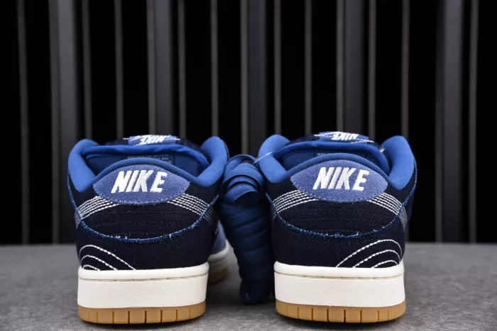 1st Kicks Shoes Nike SB Dunk Low Denim Sashiko CV0316-400 0118