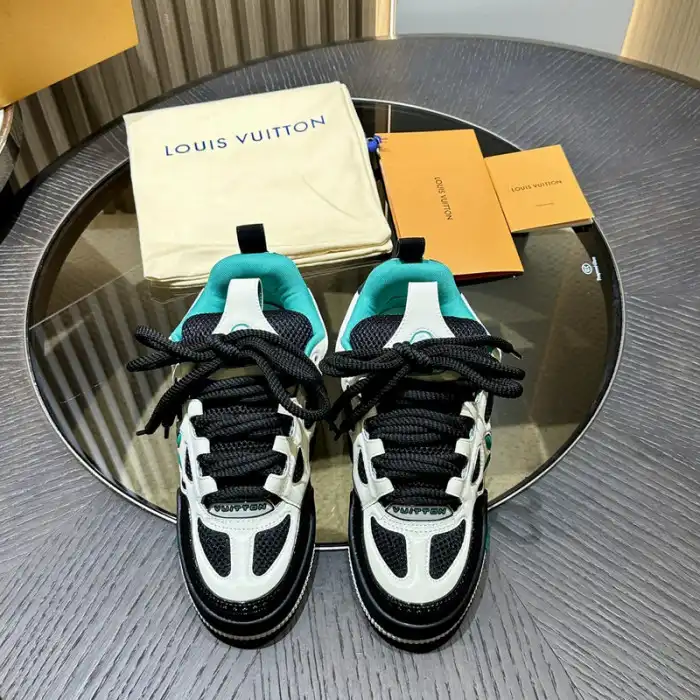 1st Kicks Shoes LV SKATE SNEAKER 24120903 0124