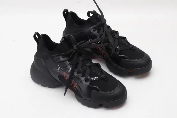 1st Kicks Shoes DR-CONNECT BLACK WITH LOGO 0127