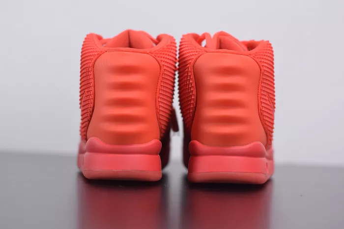 1st Kicks Shoes Nike Air YEEZY 2 Red October 508214-660 0119