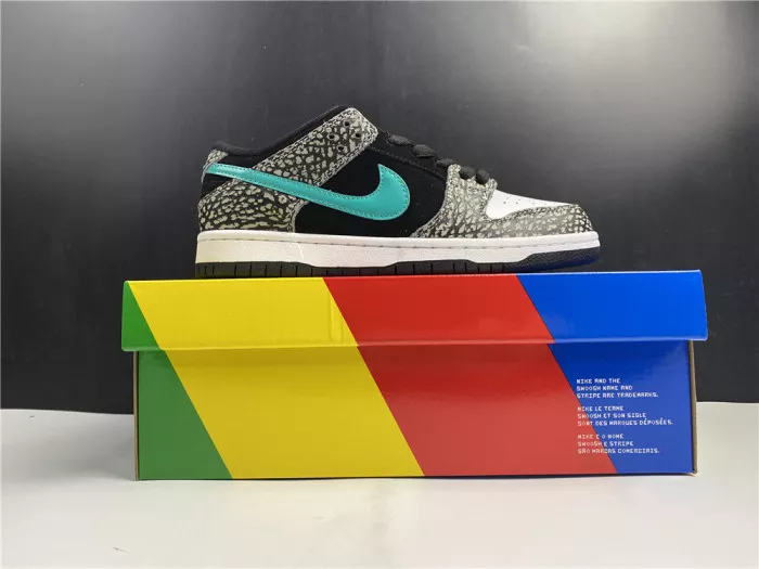 1st Kicks Nike SB Dunk Low atmos Elephant BQ6817-009 0118