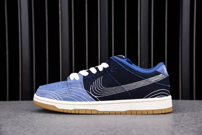 Nike SB Dunk Low Denim Sashiko CV0316-400 0118