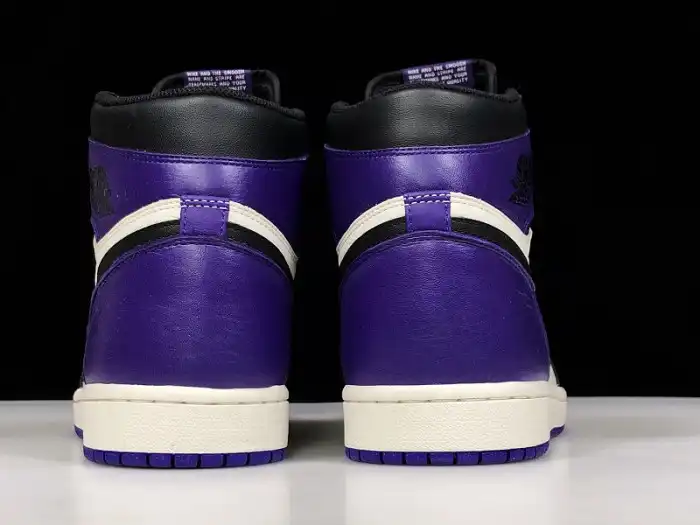 1st Kicks Air Jordan 1 Court Purple 555088-501 0129