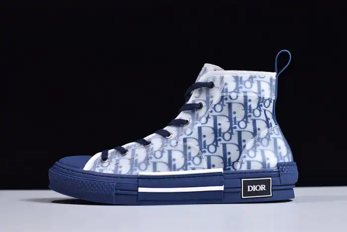 DR B23 High Top Oblique Sneaker Blue 0127