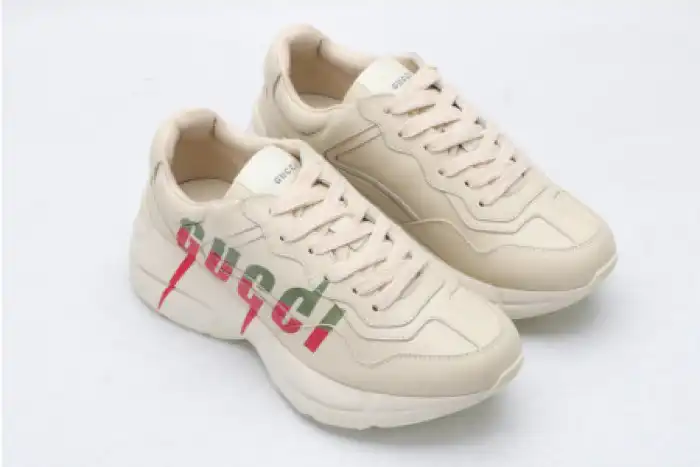 1st Kicks GUCC RHYTON LEATHER SNEAKER 0126