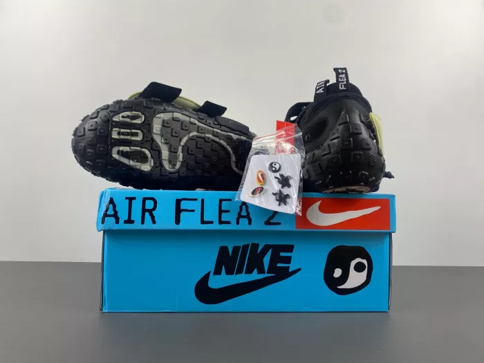 1st Kicks Shoes Nike CPFM Air Flea 2 Cactus Plant Flea Market Black Alabaster DV7164-001 0119