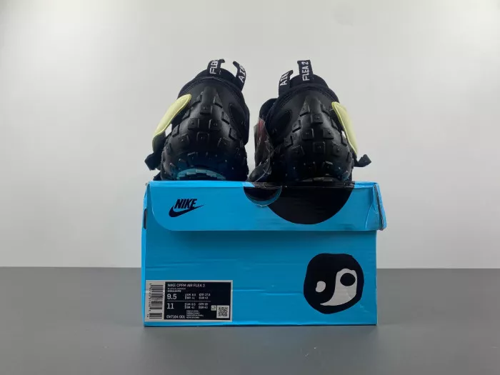 1st Kicks Shoes Nike CPFM Air Flea 2 Cactus Plant Flea Market Black Alabaster DV7164-001 0119