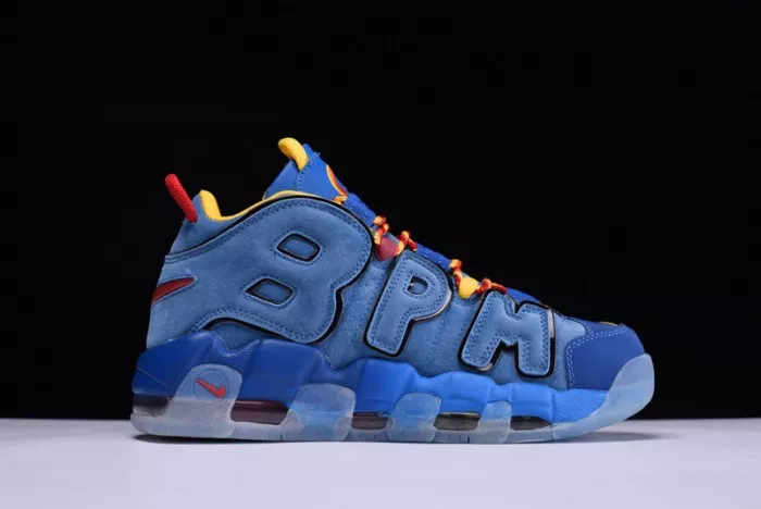 1st Kicks Shoes Nike Air More Uptempo Doernbecher Blue Jay mens AH6949-446 0118