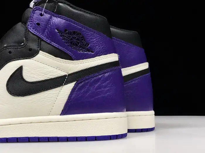 1st Kicks Air Jordan 1 Court Purple 555088-501 0129