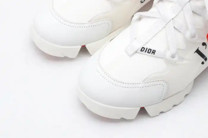 1st Kicks Shoes DR-CONNECT WHITE WITH LOGO 0127