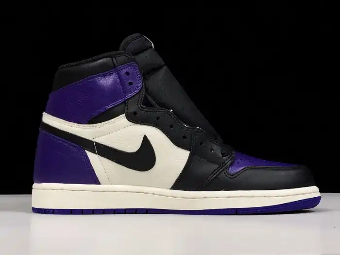 1st Kicks Air Jordan 1 Court Purple 555088-501 0129