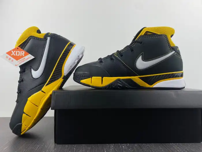 1st Kicks Nike Kobe 1 Protro Black Maize AQ2728-003 0201