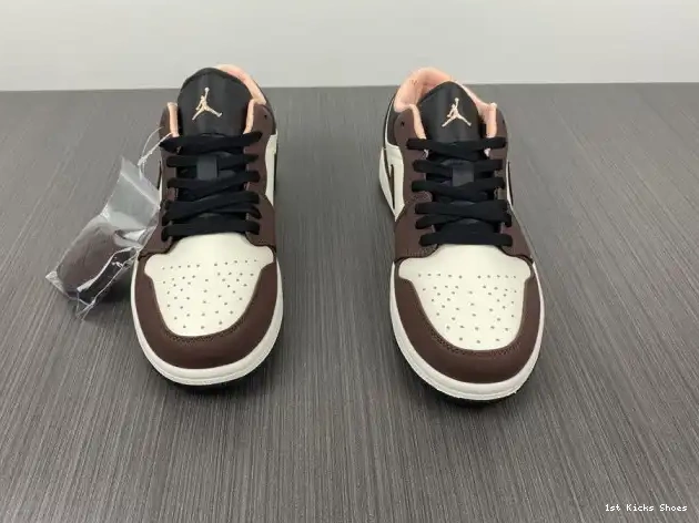 1st Kicks Shoes DC6991-200 Air Low 1 Mocha Jordan 0309