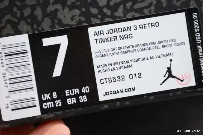 1st Kicks Shoes Jordan CT8532-012 Retro Cool Grey (2021) 3 Air 0310