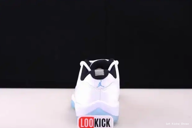 1st Kicks Jordan Low AV2187-117 Blue 11 Air Legend 0309